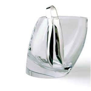Nambé Ice Bucket and Tongs